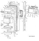 Diagram for 2 - Fresh Food Door