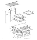 Diagram for 4 - Shelf Parts