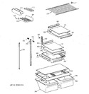 Diagram for 4 - Shelf Parts