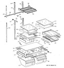 Diagram for 6 - Shelf Parts