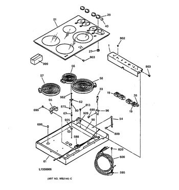 Diagram for JCP350WA2WW