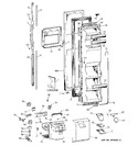 Diagram for 1 - Freezer Door