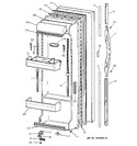 Diagram for 2 - Fresh Food Door