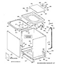 Diagram for 2 - Cabinet, Cover & Front Panel