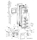 Diagram for 1 - Freezer Door