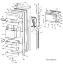 Diagram for 2 - Fresh Food Door