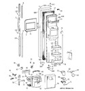 Diagram for 1 - Freezer Door