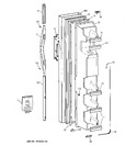 Diagram for 1 - Freezer Door