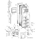 Diagram for 1 - Freezer Door