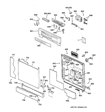 Diagram for GSD5330D00WW