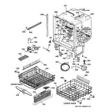 Diagram for GSD5330D00WW