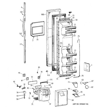 Diagram for TFX25ZPBEWW