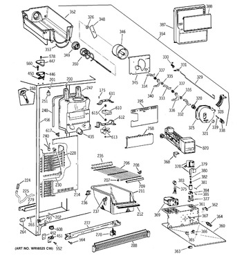 Diagram for TFX25ZPBEAA