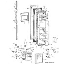 Diagram for 1 - Freezer Door