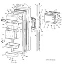 Diagram for 2 - Fresh Food Door