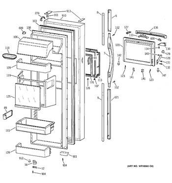 Diagram for TFX28PBBEWW