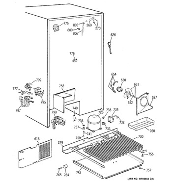 Diagram for TFX28PBBEWW