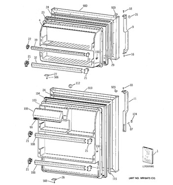 Diagram for TBX16DABNRWW