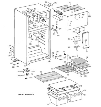 Diagram for TBX16DABNRWW