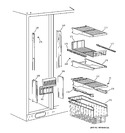 Diagram for 4 - Freezer Shelves