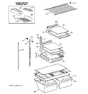 Diagram for 4 - Shelf Parts