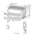 Diagram for 1 - Freezer Door