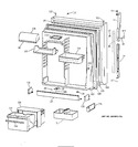 Diagram for 2 - Fresh Food Door