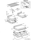 Diagram for 4 - Shelf Parts