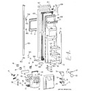 Diagram for 1 - Freezer Door