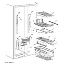 Diagram for 4 - Freezer Shelves