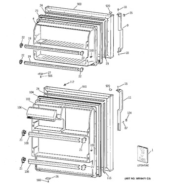 Diagram for TBX16RICGLWW