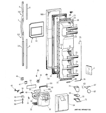 Diagram for TFX25CPCEBB