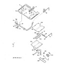 Diagram for 1 - Gas & Burner Parts