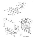 Diagram for 1 - Escutcheon & Door Assembly