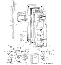 Diagram for 1 - Freezer Door