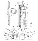 Diagram for 1 - Freezer Door