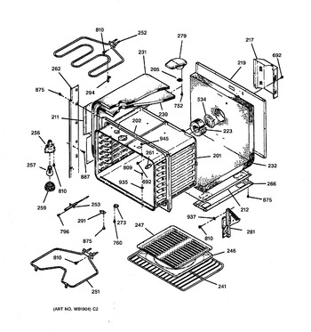 Diagram for JTP45BW1BB