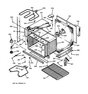 Diagram for JTP45BW1BB