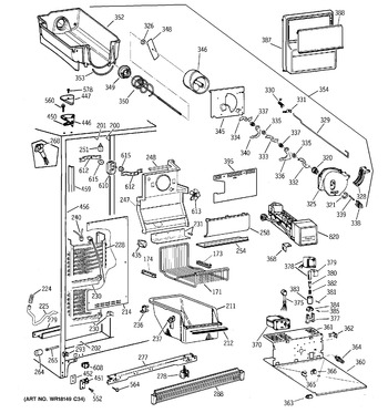 Diagram for TFK22PRBEWW