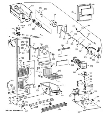 Diagram for TFT22PRBEWW