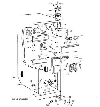 Diagram for TFT22PRBEWW