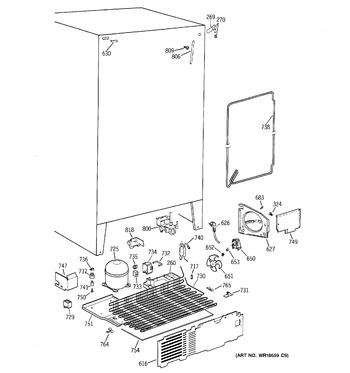 Diagram for TFT22PRBEWW