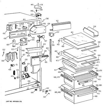 Diagram for TFT25JWBEAA