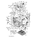 Diagram for 4 - Oven Body With Microwave Support