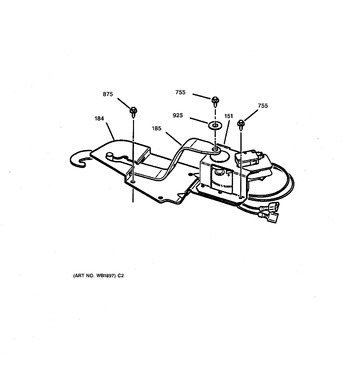 Diagram for JTP85WA1WW