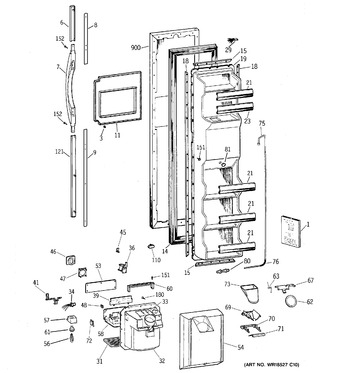 Diagram for TFT25PRBEWW