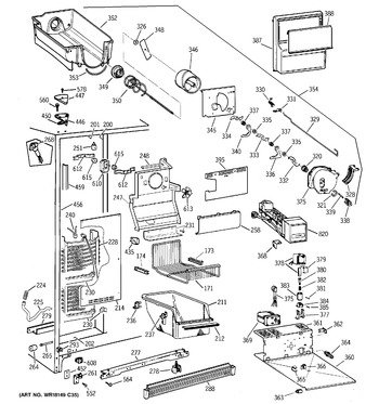 Diagram for TFT25PRBEWW