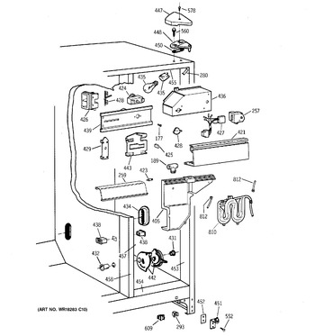 Diagram for TFT25PRBEWW