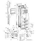 Diagram for 1 - Freezer Door