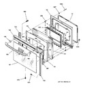 Diagram for 4 - Oven Door